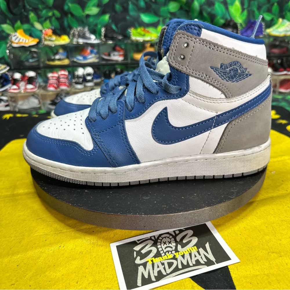 Jordan 1 Retro High OG True Blue Size 4.5Y/6W